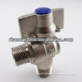 chrome plated two ways brass angle ball valve